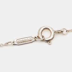 Tiffany & Co. 1837 Interlocking Circles Rubedo Sterling Silver Pendant Necklace
