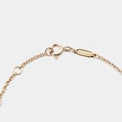 Tiffany & Co. Tiffany 1837 Interlocking Circles Sterling Silver Rubedo Chain Bracelet