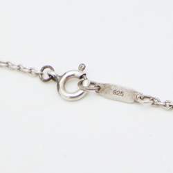 Pre Owned Tiffany & Co. Sterling Silver Atlas Open Pendant Necklace