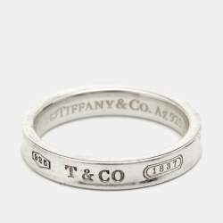 Tiffany & Co. Sterling Silver 1837 Band Ring - Ann's Fabulous Closeouts