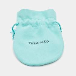 Tiffany & Co. Atlas Silver Open Band Ring Size EU 54