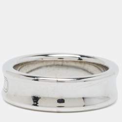 Tiffany & Co. 1837 Silver Band Ring Size EU 58