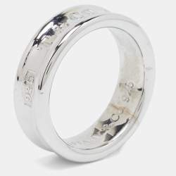 Tiffany & Co. 1837 Silver Band Ring Size EU 58