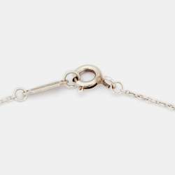 Pre Owned Tiffany & Co. Rubedo Horseshoe Sterling Silver Pendant Necklace