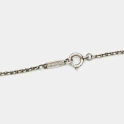 Pre Owned Tiffany & Co. Circles Sterling Silver Station Necklace