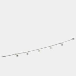 Pre Owned Tiffany & Co. Elsa Peretti Teardrop Sterling Silver Bracleet