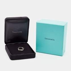 Pre Owned Tiffany & Co. Tiffany 1837 Interlocking Circles Sterling Silver Pendant