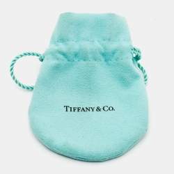 Pre Owned Tiffany & Co. Tiffany Key Diamond Sterling Silver Pendant Necklace