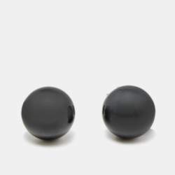 Pre Owned Tiffany & Co. Onyx Sterling Silver Earrings