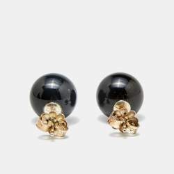 Pre Owned Tiffany & Co. Onyx Sterling Silver Earrings