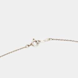 Pre Owned Tiffany & Co. Notes Sterling SIlver Pendant Necklace