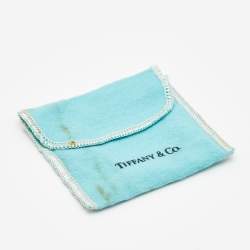 Pre Owned Tiffany & Co.Paloma Picasso Heart Sterling Silver Ring Size 51