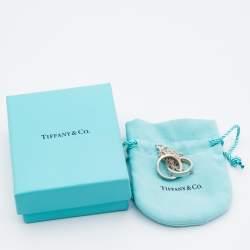 Pre Owned Tiffany & Co. 1837 Interlocking Circles Sterling Silver Necklace