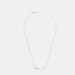 Tiffany & Co. Paloma's Graffiti Arrow Sterling Silver Pendant Necklace