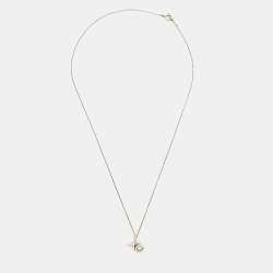 Pre Owned Tiffany & Co. Paloma Picasso XO Sterling Silver Necklace