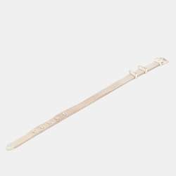 Pre Owned Tiffany & Co. Somerset Sterling Silver Narrow Buckle Wrap Bracelet