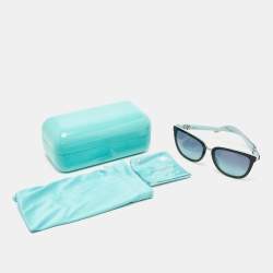 Pre Owned Tiffany & Co. Black/Blue TF1123 Gradient Sunglasses