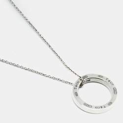 Tiffany & Co. Tiffany 1837 Circle Sterling Silver Necklace