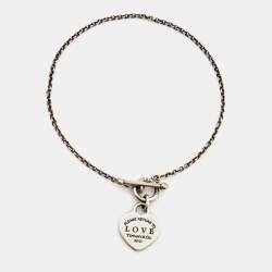 Tiffany & Co. Return To Tiffany Enamel Sterling Silver Bracelet