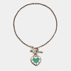 Tiffany & Co. Return To Tiffany Enamel Sterling Silver Bracelet