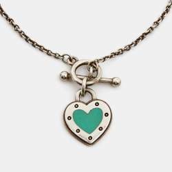 Tiffany & Co. Return To Tiffany Enamel Sterling Silver Bracelet