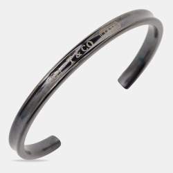 Tiffany & Co. T & Co. 1837  Titanium Cuff Bracelet
