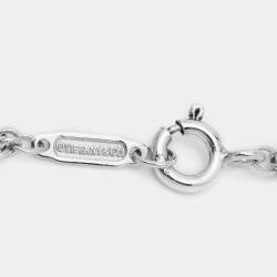 Pre Owned Tiffany & Co. Infinity Sterling Silver Bracelet