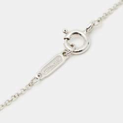 Tiffany & Co. 1837 Interlocking Circles Sterling Silver Rubedo Necklace