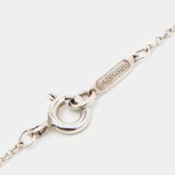 Tiffany & Co. Atlas Sterling Silver Pendant Necklace