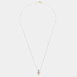 Tiffany & Co. Atlas Sterling Silver Pendant Necklace