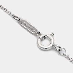 Tiffany & Co. Return To Tiffany Enamel Heart Tag Sterling Silver Necklace