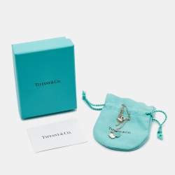 Tiffany & Co. Return To Tiffany Enamel Heart Tag Sterling Silver Necklace