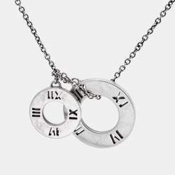 Tiffany & Co.Pierced Atlas Sterling Silver Lariat Necklace