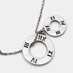 Tiffany & Co.Pierced Atlas Sterling Silver Lariat Necklace