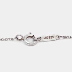 Tiffany & Co.Pierced Atlas Sterling Silver Lariat Necklace