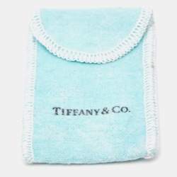 Pre Owned Tiffany & Co. Crown Key Sterling Silver Pendant Necklace