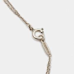 Pre Owned Tiffany & Co. Return To Tiffany Heart Sterling Silver Chain Bracelet