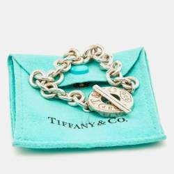 Pre Owned Tiffany & Co. 1837 Sterling Silver Toggle Bracelet