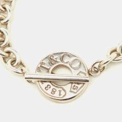Pre Owned Tiffany & Co. 1837 Sterling Silver Toggle Bracelet