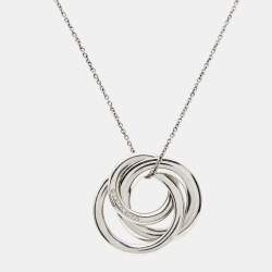 Tiffany & Co. 1837 Interlocking Circles Sterling Silver Necklace