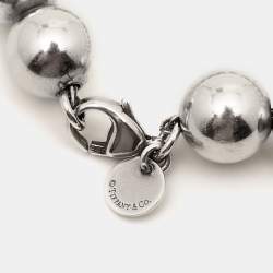 Pre Owned Tiffany & Co. HardWear Sterling Silver Beaded Bracelet