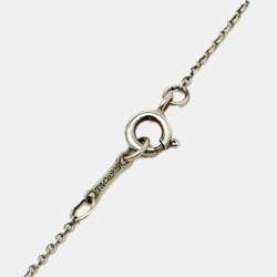 Pre Owned Tiffany & Co. Paloma's Grafitti X Sterling Silver Pendant Necklace