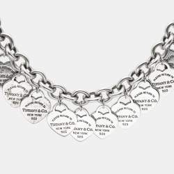 Tiffany & Co. Return To Tiffany Sterling Silver Charm Bracelet