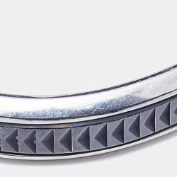 Pre Owned Tiffany & Co. Paloma Picasso Caliper Steel Titanium Cuff Bracelet