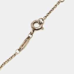 Pre Owned Tiffany & Co. 1837 Interlocking Circles Silver Chain Link Bracelet