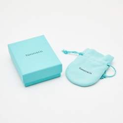 Tiffany & Co. Return to Tiffany Enamel Double Heart Sterling Silver Necklace