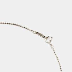 Tiffany & Co. Return To Tiffany Key Sterling Silver Pendant Necklace