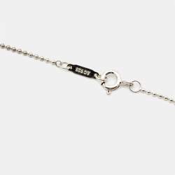 Tiffany & Co. Return To Tiffany Key Sterling Silver Pendant Necklace