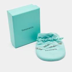 Pre Owned Tiffany & Co. Infinity Endless Sterling Silver Bracelet