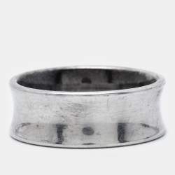 Tiffany & Co. 1837 Sterling Silver Band Ring Size 51